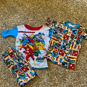 Boys PJ Super Hero Set